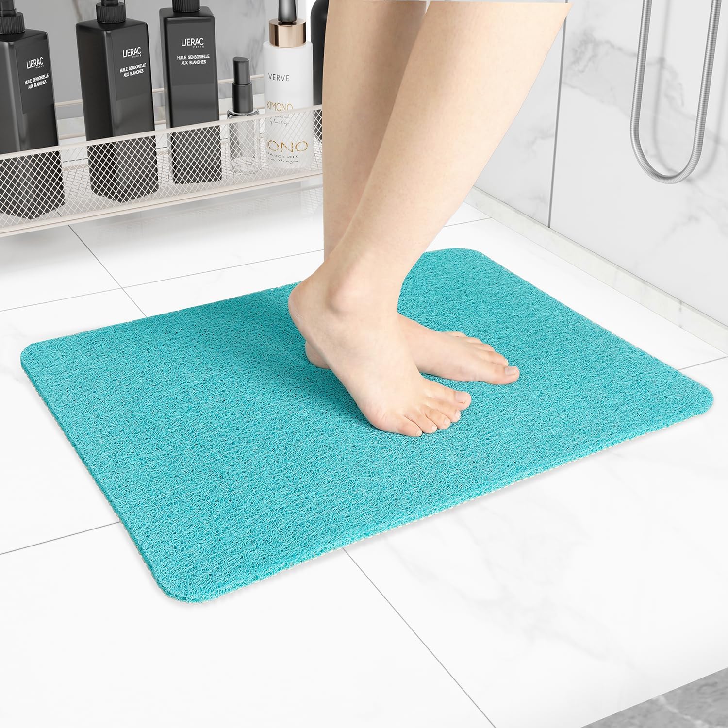 Bathtub Mat Fast Drying Bathtub Mats Foot Scrubber Mat for Bathroom, Home, Hotel - Picture 12 of 12