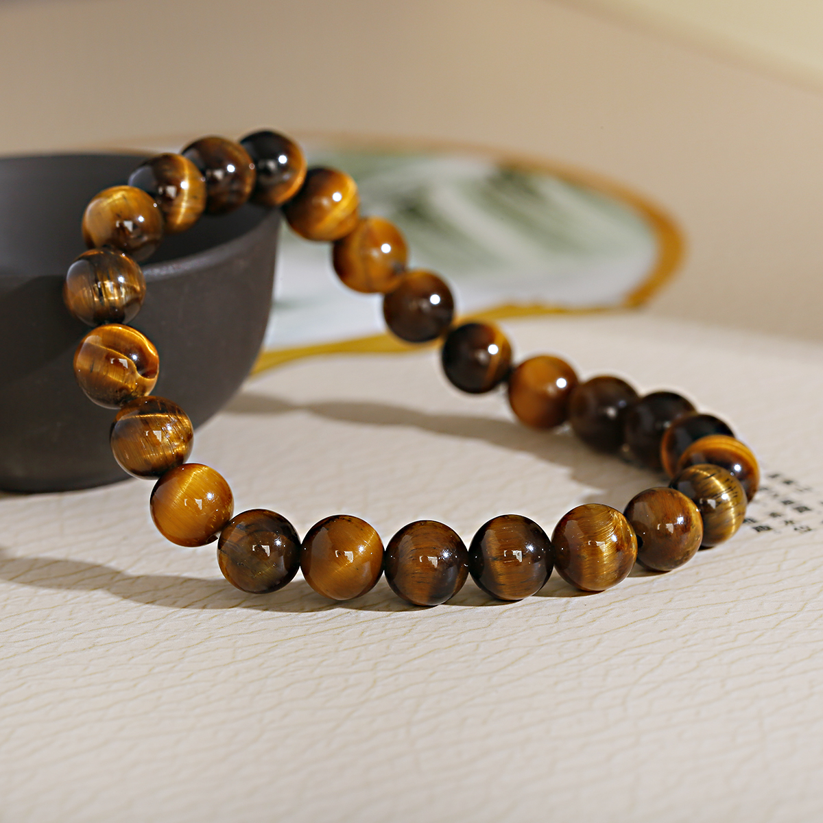 Brown Wood Beads Necklace for men – Alma Yoga