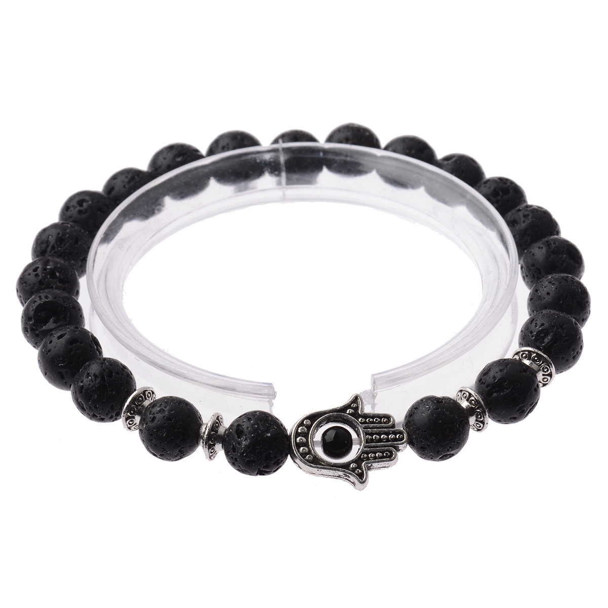 Fashion Turkey Lucky Evil Eye Bracelet Stone Beaded Bracelets Men Women Jewelry - Photo 17 sur 22