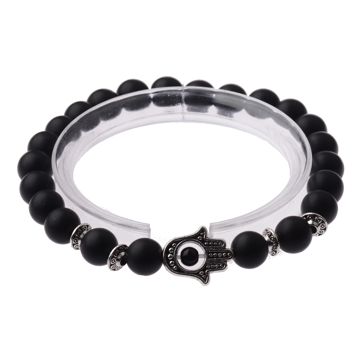 Fashion Turkey Lucky Evil Eye Bracelet Stone Beaded Bracelets Men Women Jewelry - Photo 19 sur 22