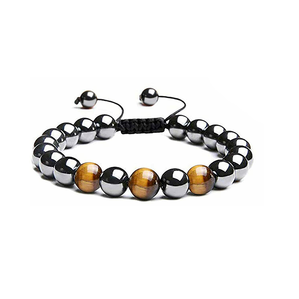 7 Chakra Crystal Healing Bracelet Relief Anxiety Hematite BraceletsFor Men Women - Picture 18 of 21