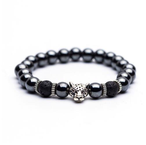 Weight Loss Hematite Stone Beaded Bracelet Handmade Bracelets for Men Women - Picture 16 of 17