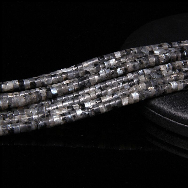 2x4mm 15'' Natural Gemstone Heishi Spacer Beads Loose for Jewelry Making DIY - Picture 39 of 48