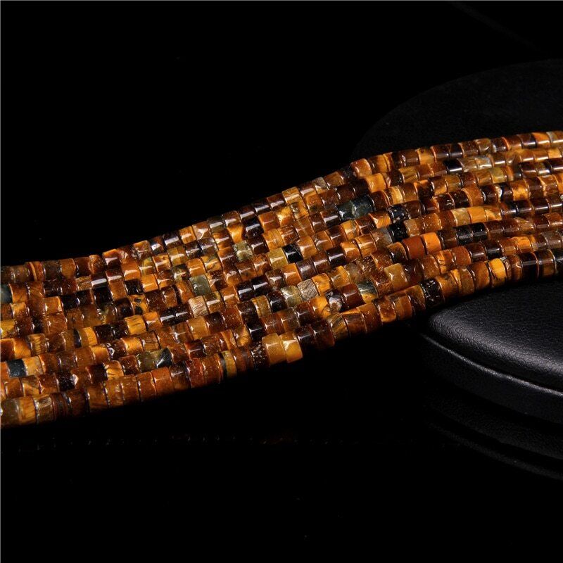 2x4mm 15'' Natural Gemstone Heishi Spacer Beads Loose for Jewelry Making DIY - Picture 44 of 48