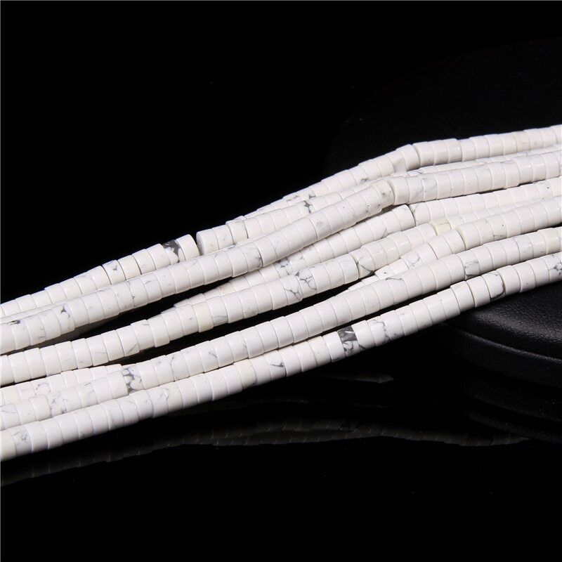 2x4mm 15'' Natural Gemstone Heishi Spacer Beads Loose for Jewelry Making DIY - Picture 45 of 48