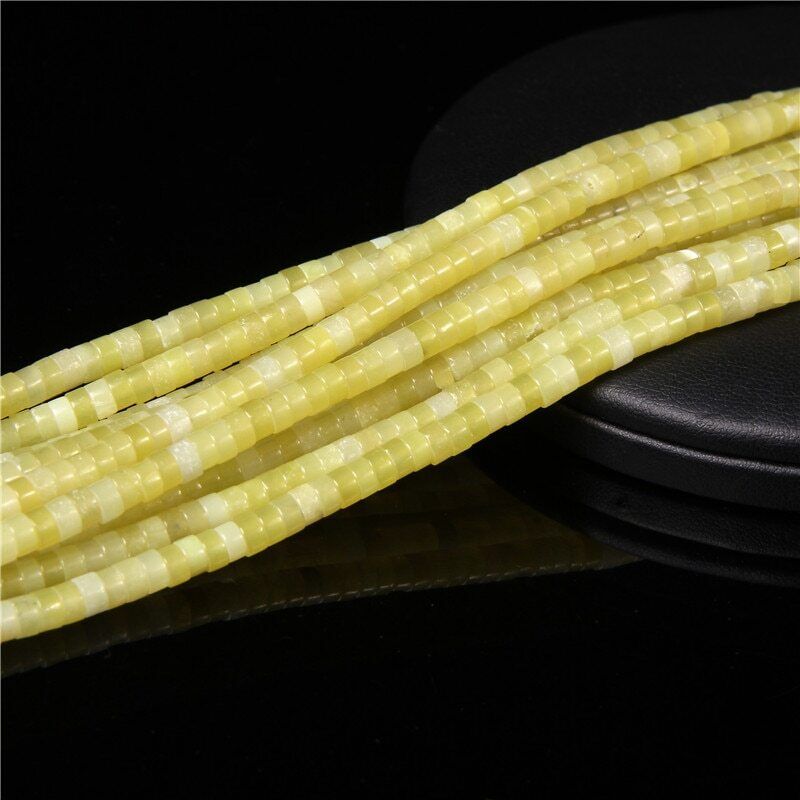 2x4mm 15'' Natural Gemstone Heishi Spacer Beads Loose for Jewelry Making DIY - Picture 47 of 48