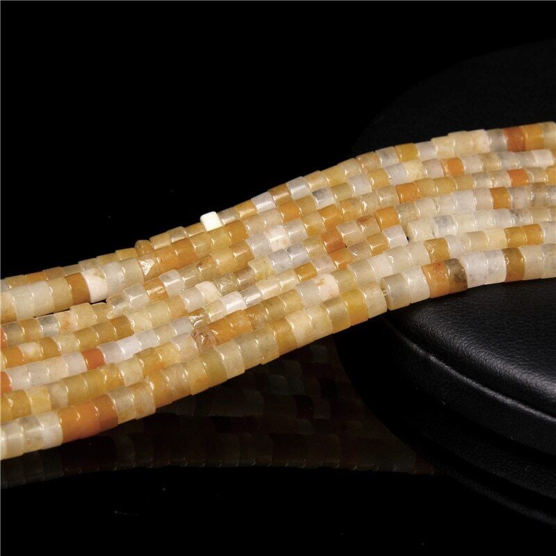 2x4mm 15'' Natural Gemstone Heishi Spacer Beads Loose for Jewelry Making DIY - Picture 13 of 48