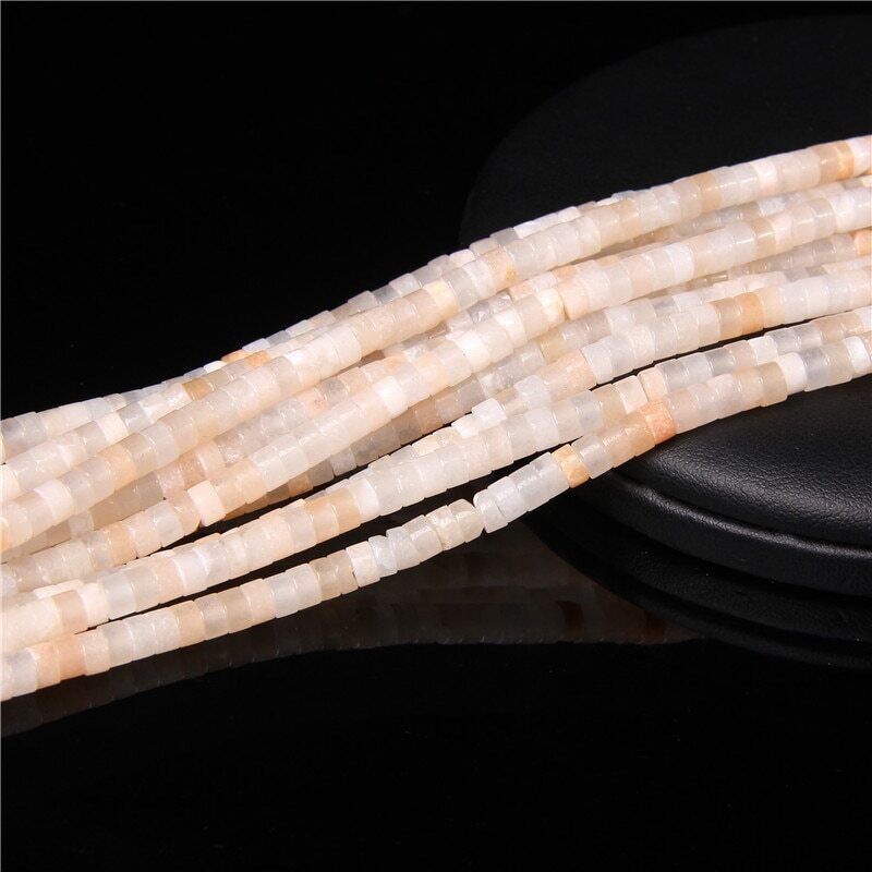 2x4mm 15'' Natural Gemstone Heishi Spacer Beads Loose for Jewelry Making DIY - Picture 22 of 48