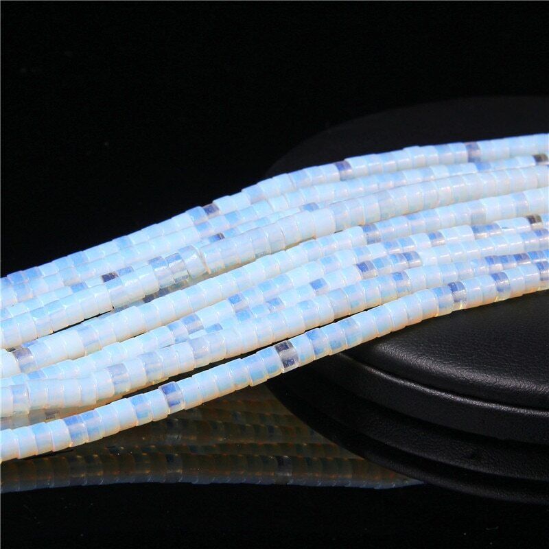 2x4mm 15'' Natural Gemstone Heishi Spacer Beads Loose for Jewelry Making DIY - Picture 26 of 48