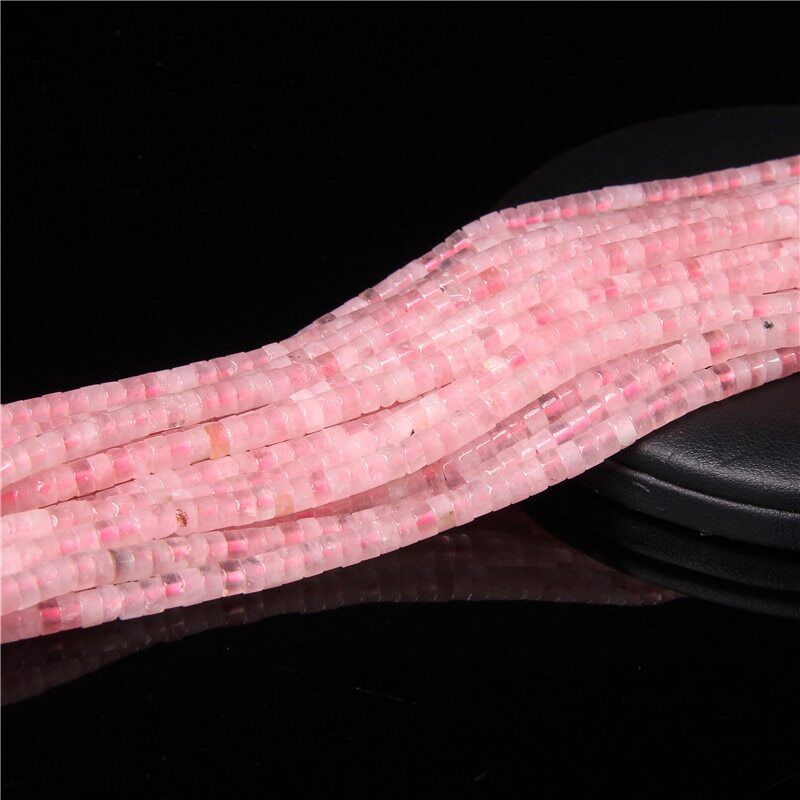 2x4mm 15'' Natural Gemstone Heishi Spacer Beads Loose for Jewelry Making DIY - Picture 27 of 48