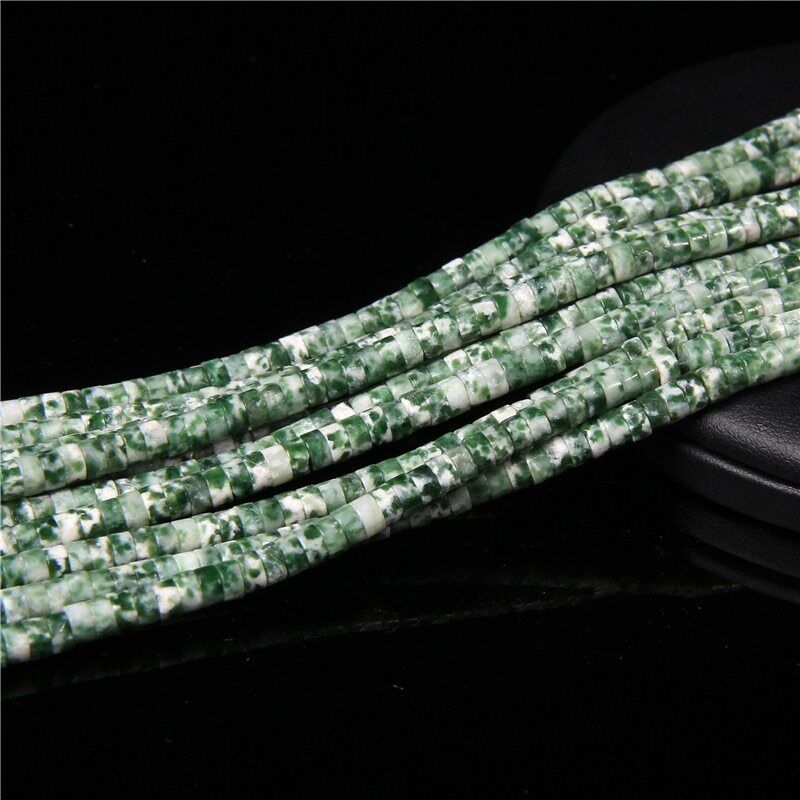 2x4mm 15'' Natural Gemstone Heishi Spacer Beads Loose for Jewelry Making DIY - Picture 33 of 48