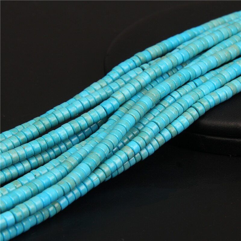 2x4mm 15'' Natural Gemstone Heishi Spacer Beads Loose for Jewelry Making DIY - Picture 35 of 48