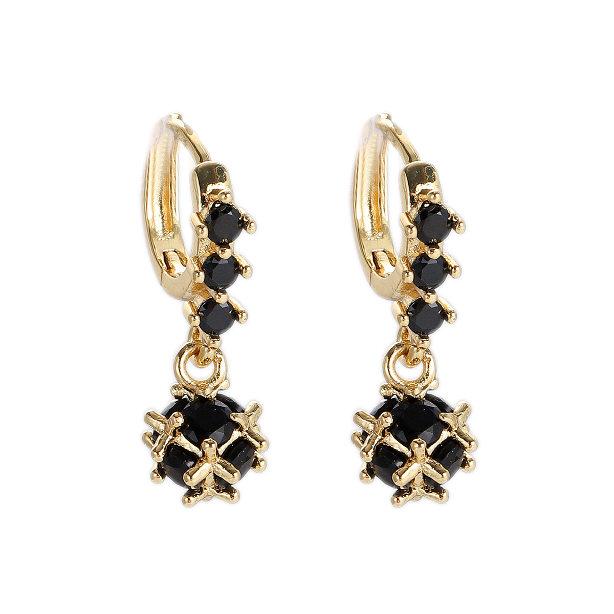 Bohemian Hoop Earrings for Women Paired Hoop Gold Color Earrings Fashion Jewelry - Picture 13 of 71