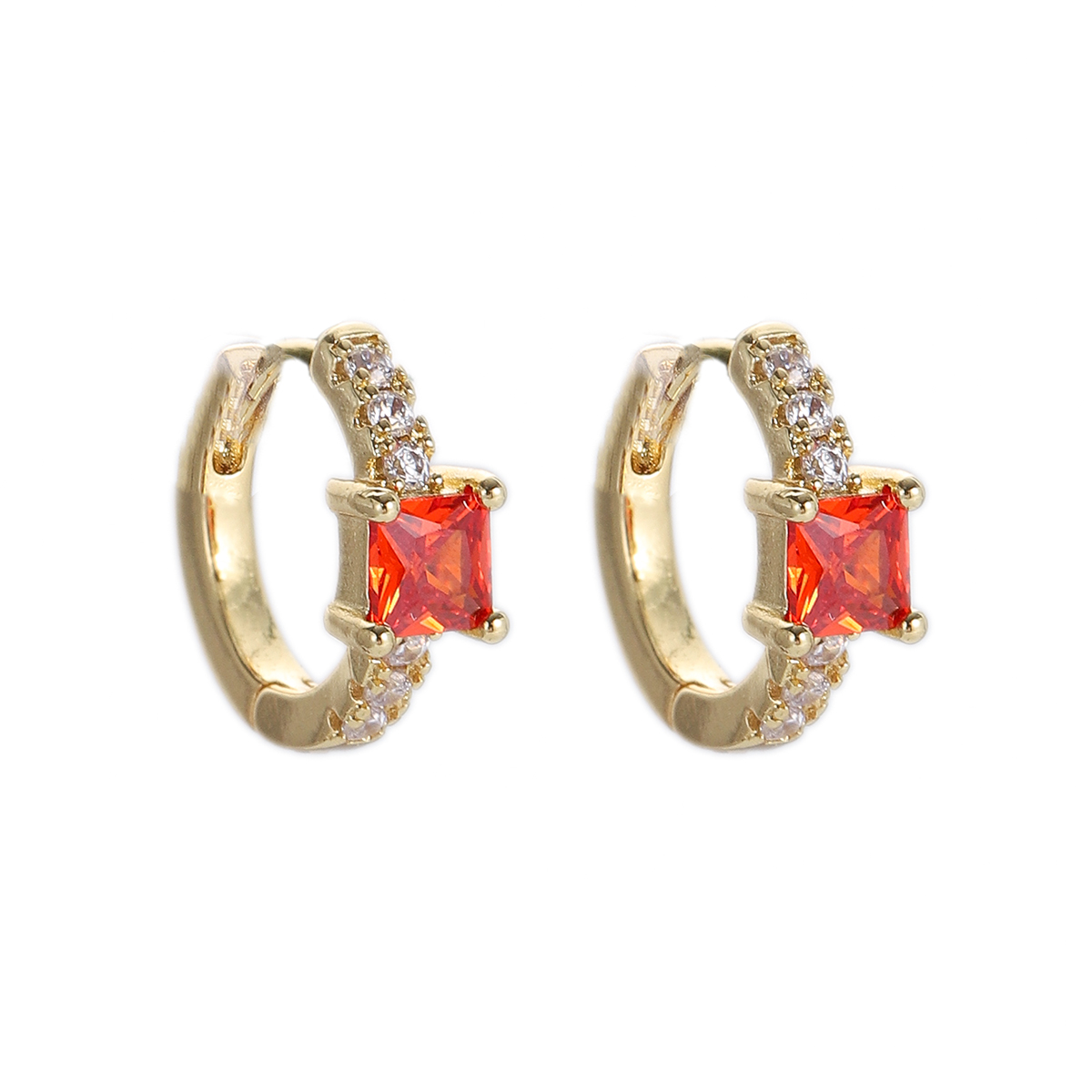 Bohemian Hoop Earrings for Women Paired Hoop Gold Color Earrings Fashion Jewelry - Picture 42 of 71