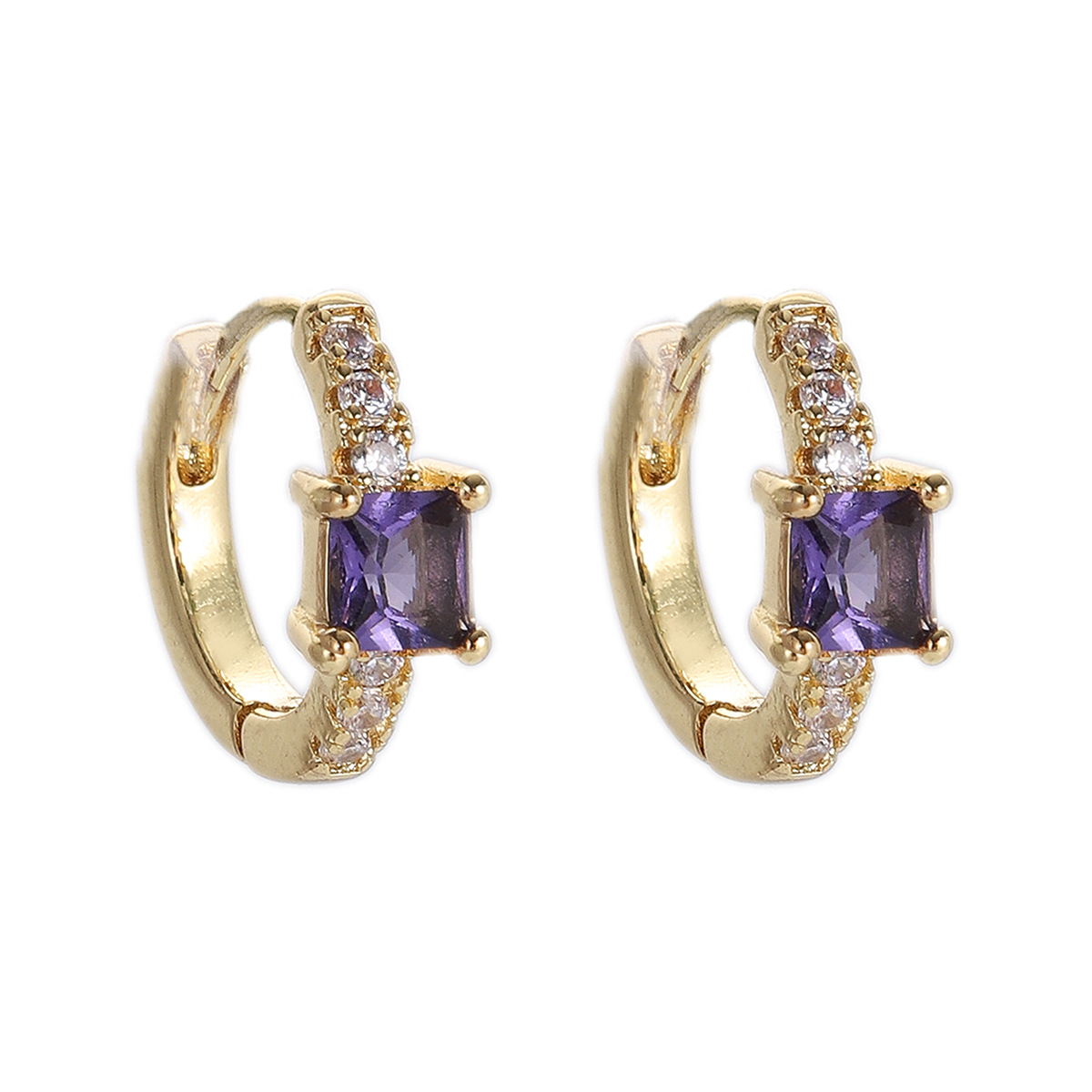 Bohemian Hoop Earrings for Women Paired Hoop Gold Color Earrings Fashion Jewelry - Picture 60 of 71