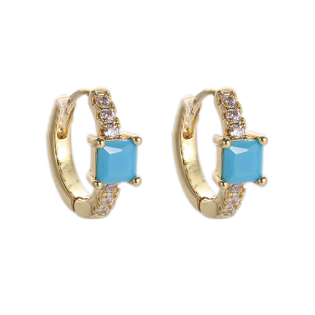 Bohemian Hoop Earrings for Women Paired Hoop Gold Color Earrings Fashion Jewelry - Picture 66 of 71