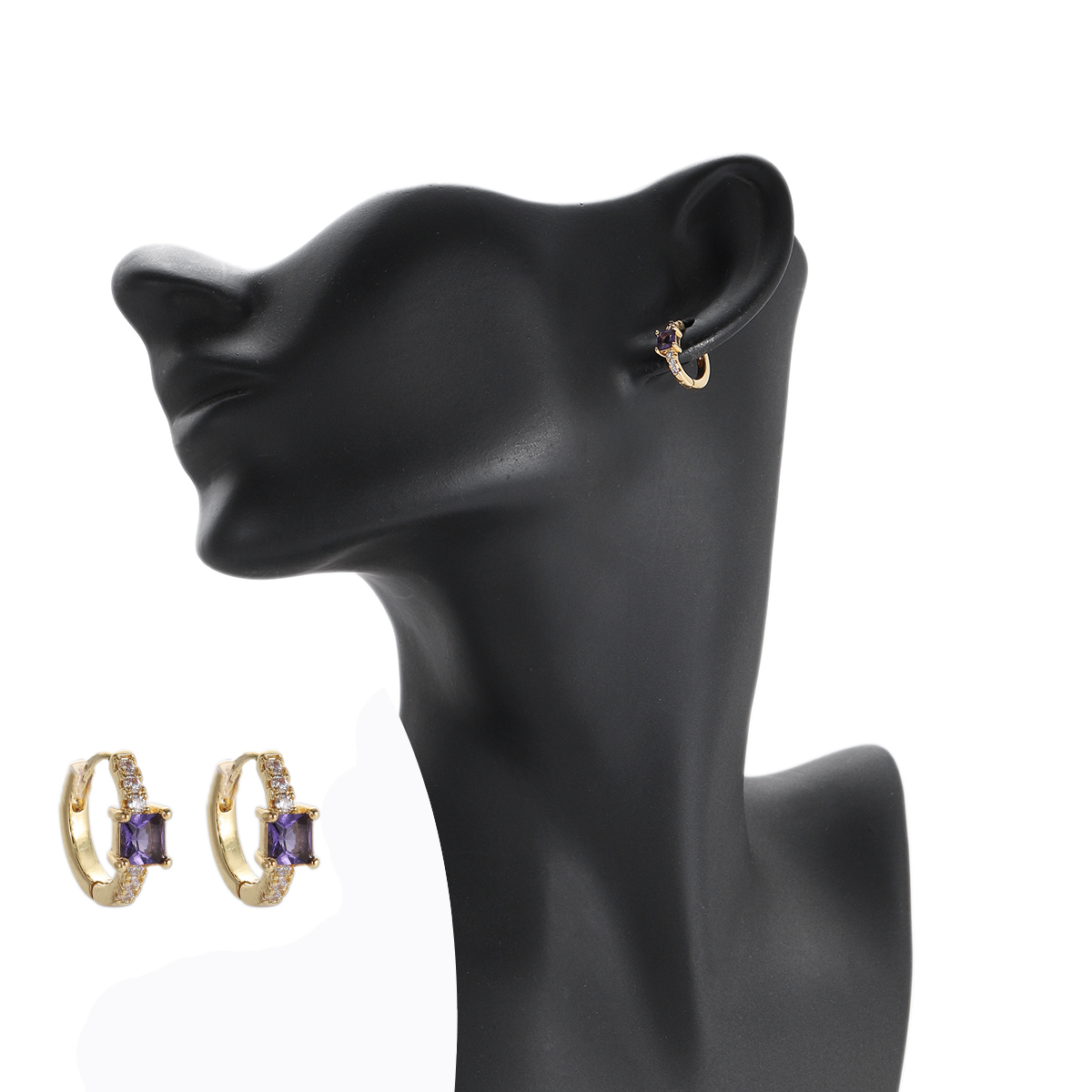 Bohemian Hoop Earrings for Women Paired Hoop Gold Color Earrings Fashion Jewelry - Picture 61 of 71