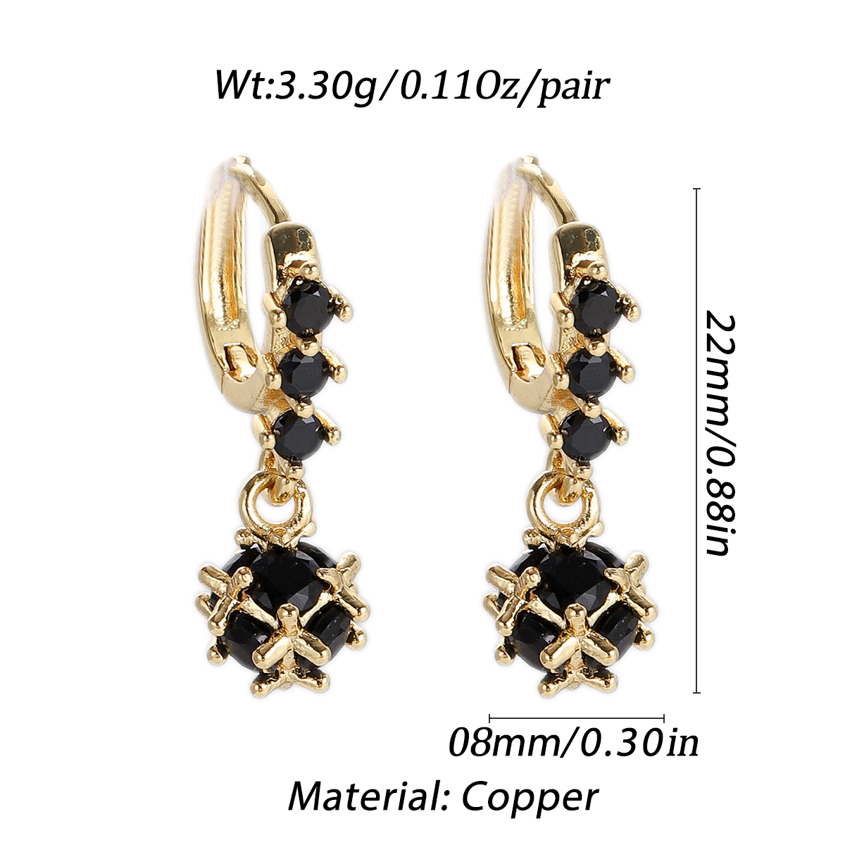 Bohemian Hoop Earrings for Women Paired Hoop Gold Color Earrings Fashion Jewelry - Picture 18 of 71
