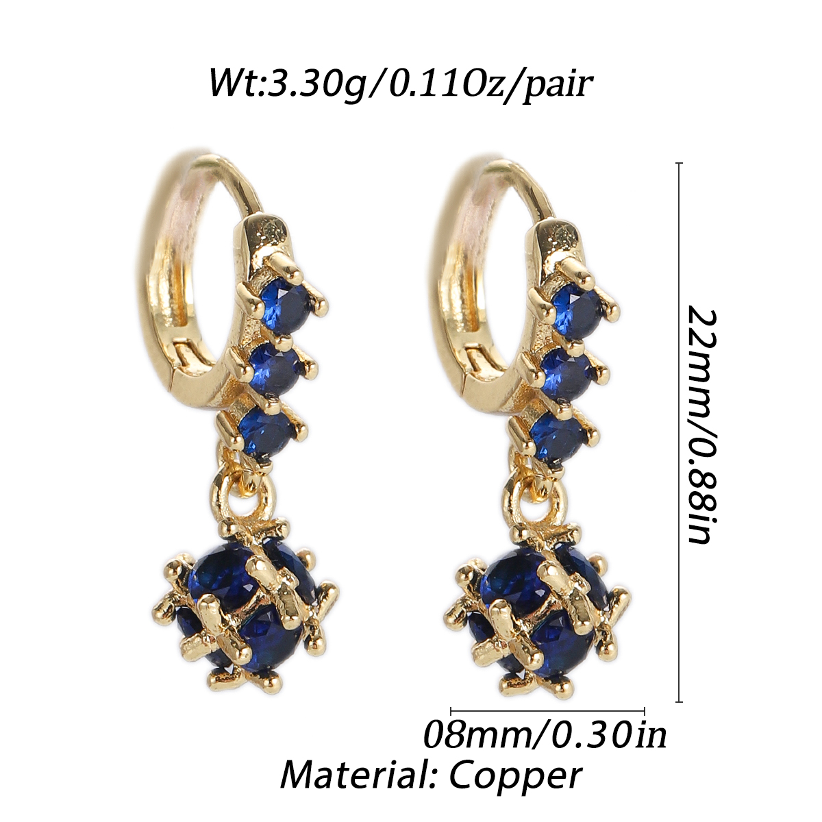 Bohemian Hoop Earrings for Women Paired Hoop Gold Color Earrings Fashion Jewelry - Picture 36 of 71