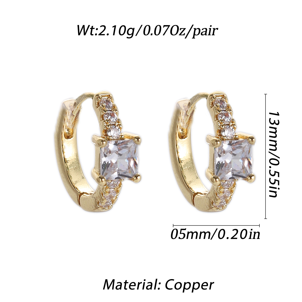 Bohemian Hoop Earrings for Women Paired Hoop Gold Color Earrings Fashion Jewelry - Picture 41 of 71
