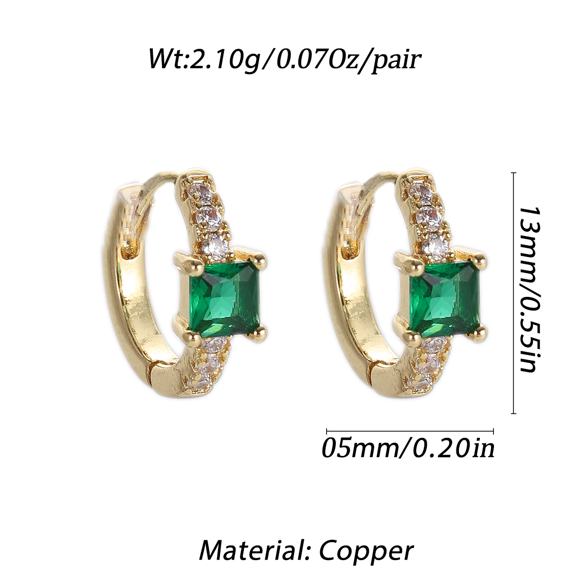 Bohemian Hoop Earrings for Women Paired Hoop Gold Color Earrings Fashion Jewelry - Picture 53 of 71