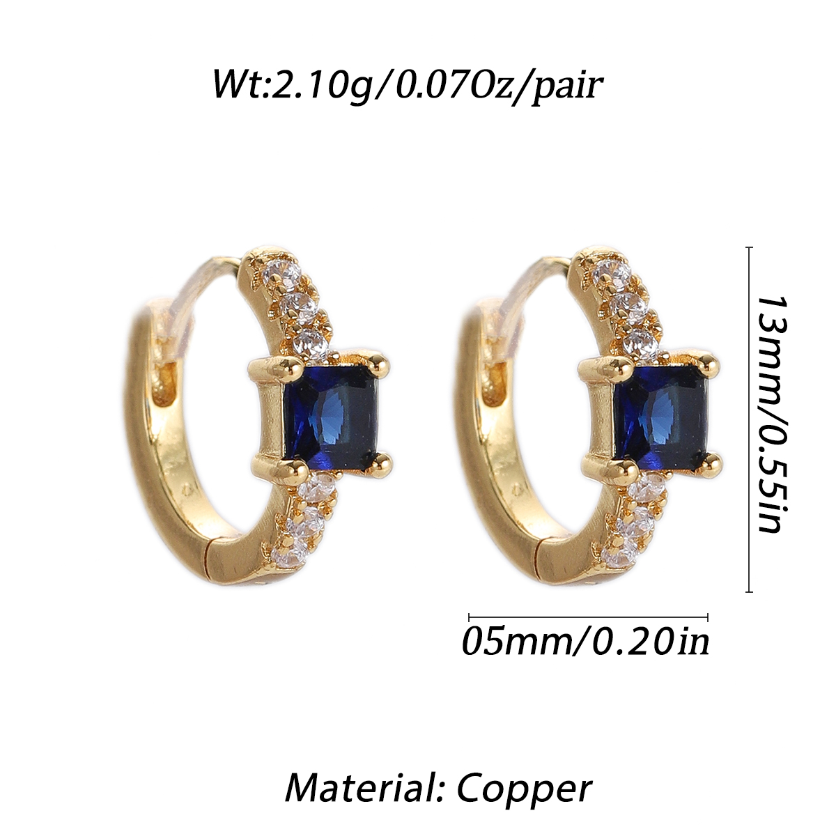 Bohemian Hoop Earrings for Women Paired Hoop Gold Color Earrings Fashion Jewelry - Picture 59 of 71