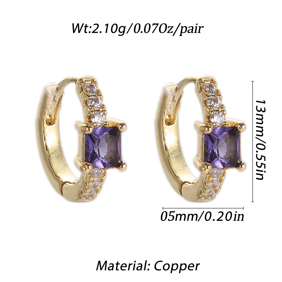Bohemian Hoop Earrings for Women Paired Hoop Gold Color Earrings Fashion Jewelry - Picture 65 of 71