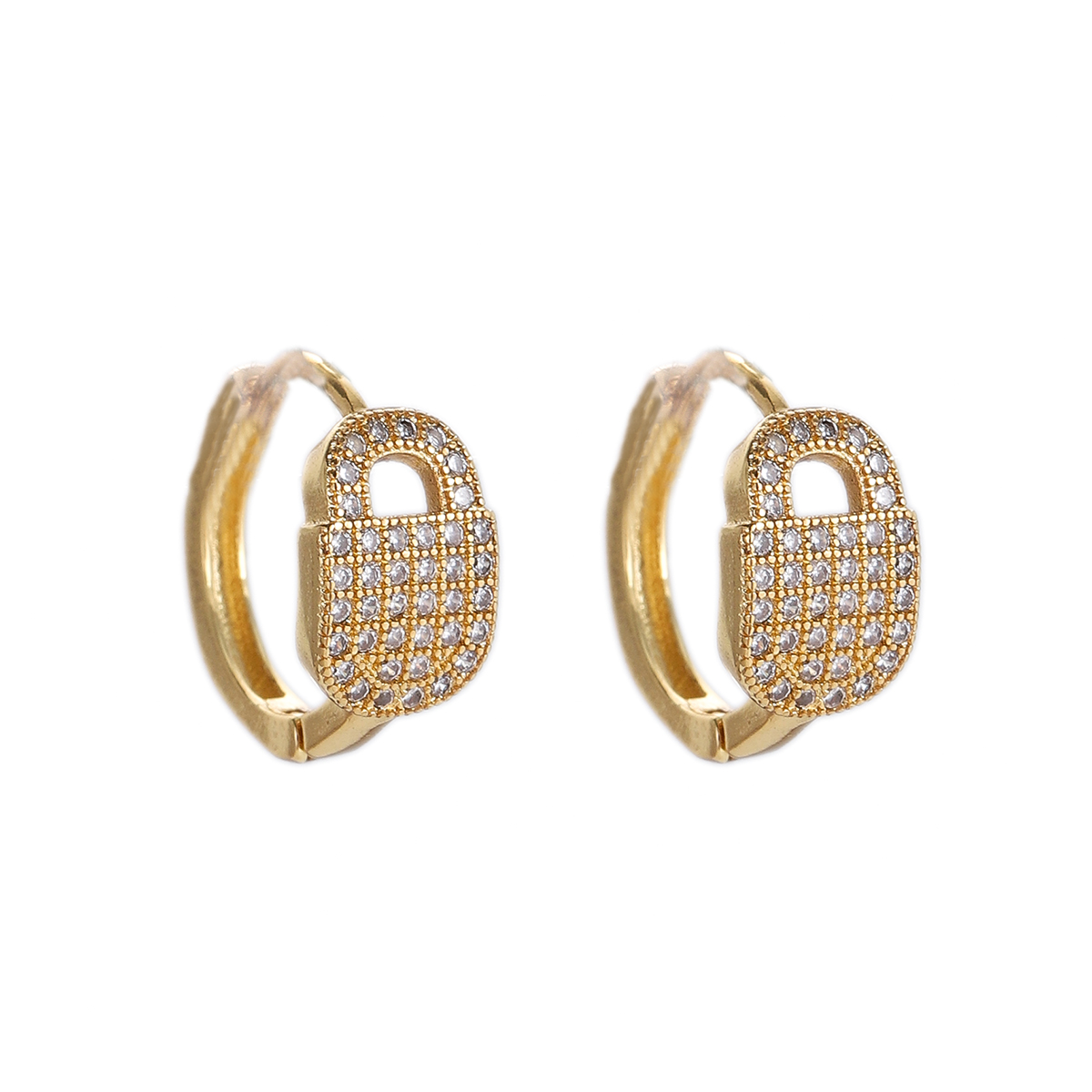 Geometric Earrings for Women Triangle Square Frame Earrings Gold Color In Korean - Picture 11 of 72