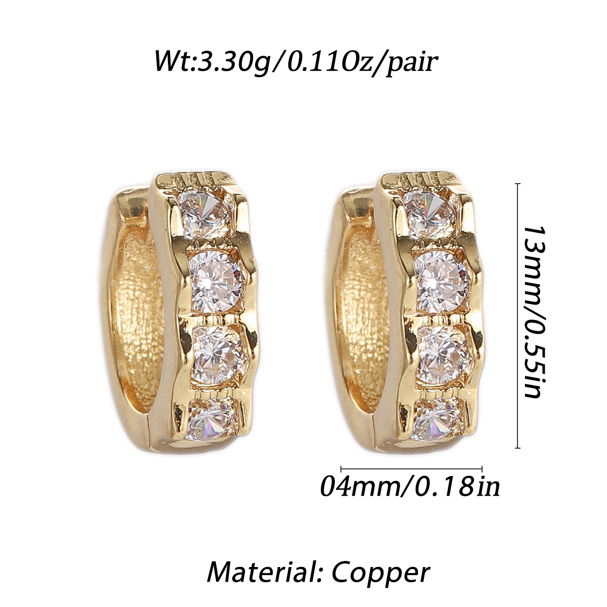 Geometric Earrings for Women Triangle Square Frame Earrings Gold Color In Korean - Picture 25 of 72
