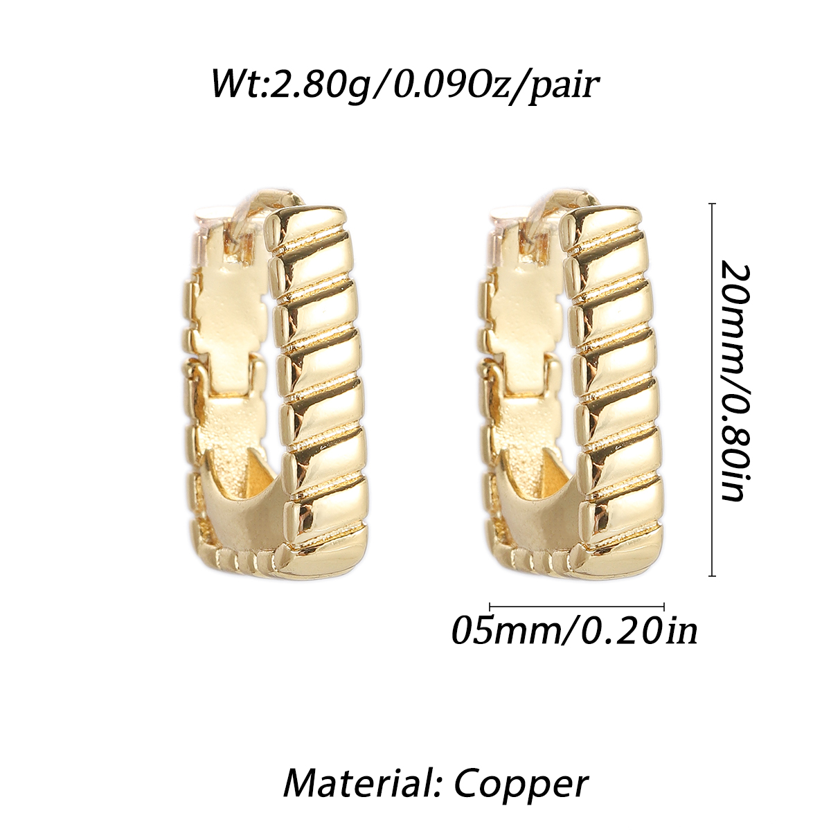 Geometric Earrings for Women Triangle Square Frame Earrings Gold Color In Korean - Picture 57 of 72