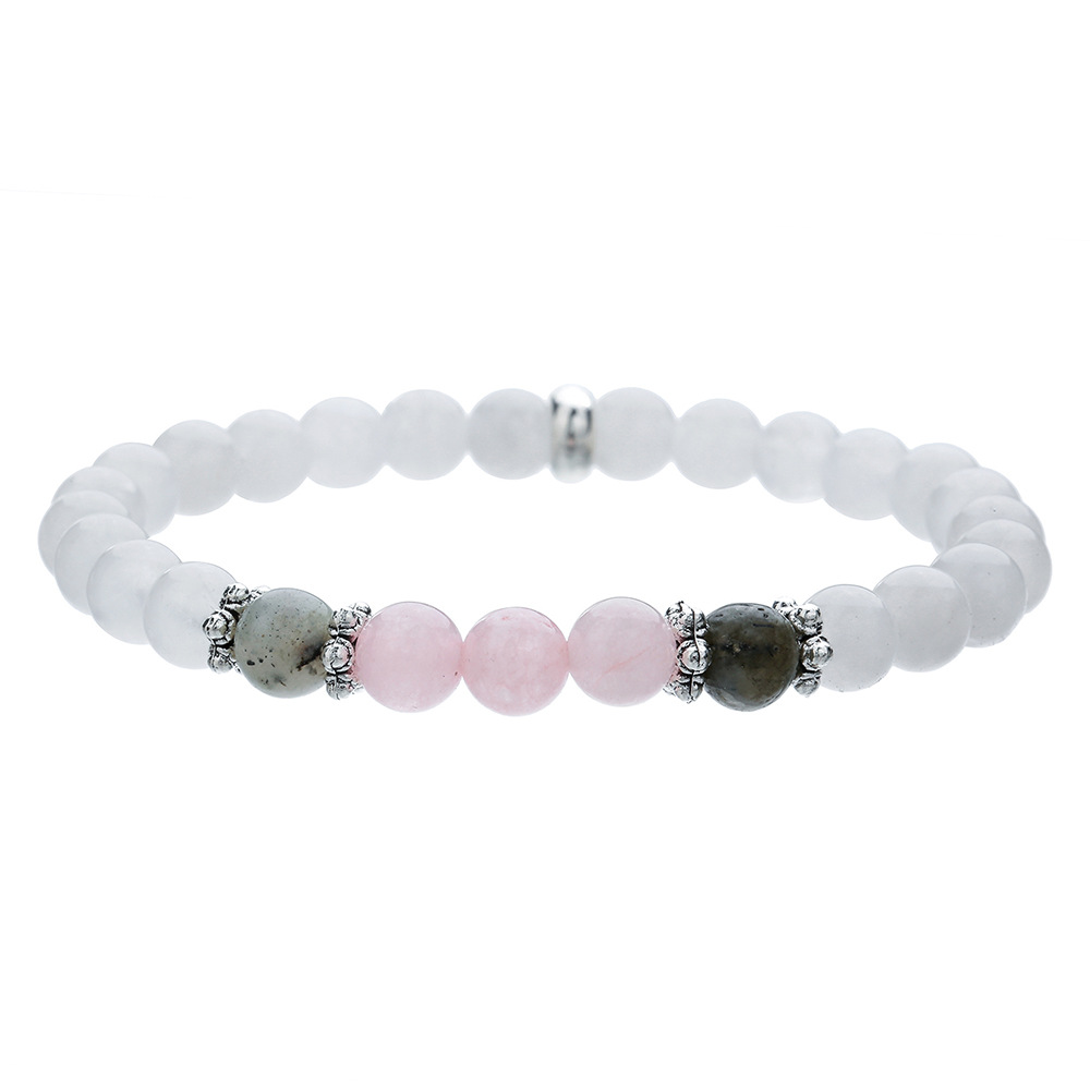 Fashion Natural Stone Aventurine Malachite Amethyst Bracelet for Women Men - Picture 20 of 21