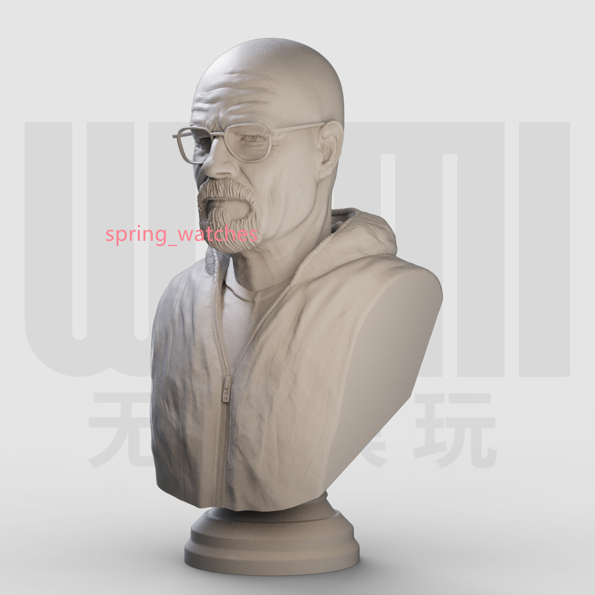 Walter White Breaking Bad 3D Printing Unassembled Unpainted Resin GK Model Kits - Picture 5 of 6