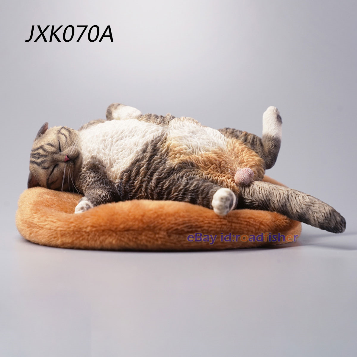 JXK 1/6 Letárgico Gato Modelo Adorable Mascota Animal Figura Coleccionista Decoración GK Pintada - Imagen 24 de 28