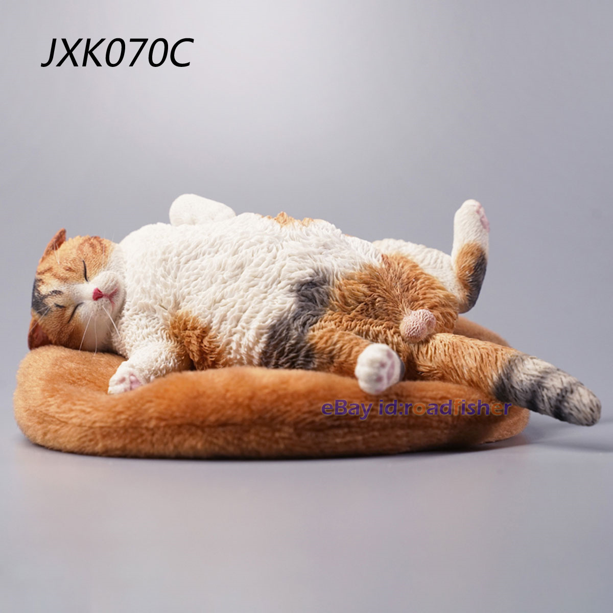 JXK 1/6 Letárgico Gato Modelo Adorable Mascota Animal Figura Coleccionista Decoración GK Pintada - Imagen 26 de 28