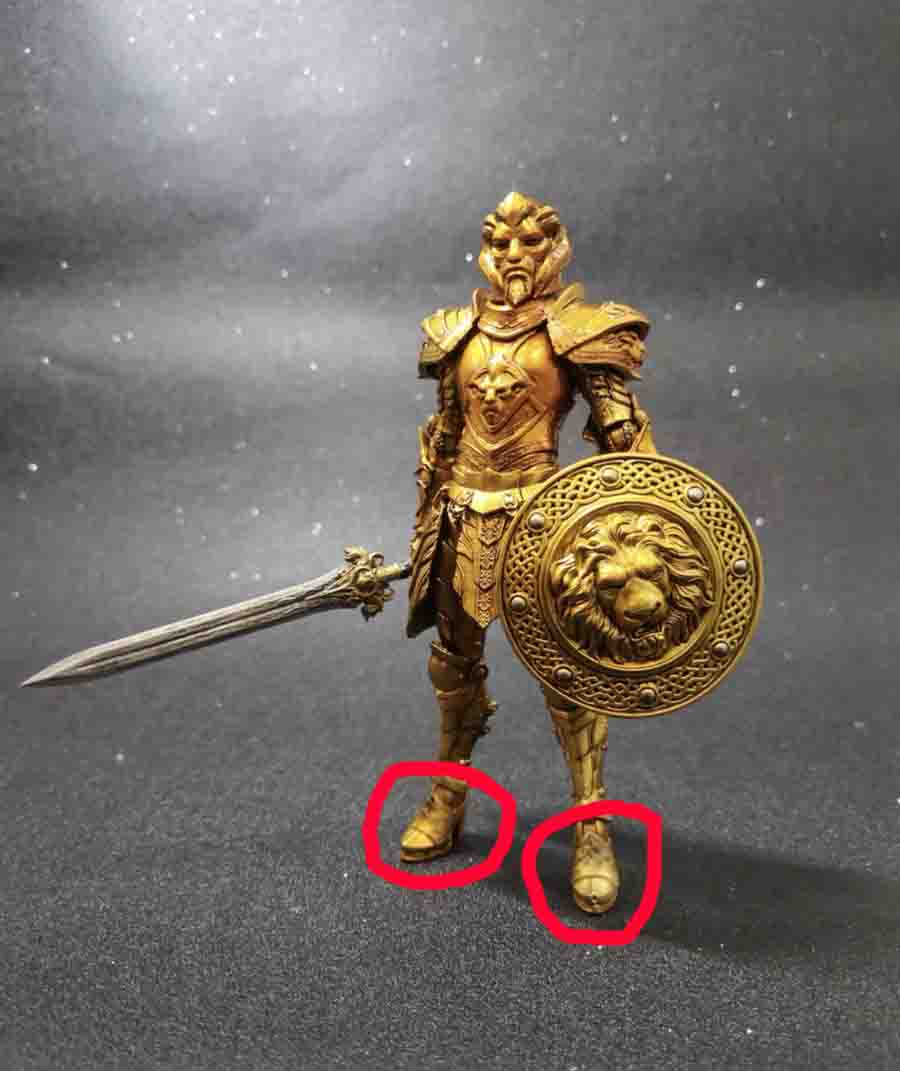 1/12 Painted Mythic Legions Fit Golden lion Armor Ms Sword Shield suit - Picture 17 of 23