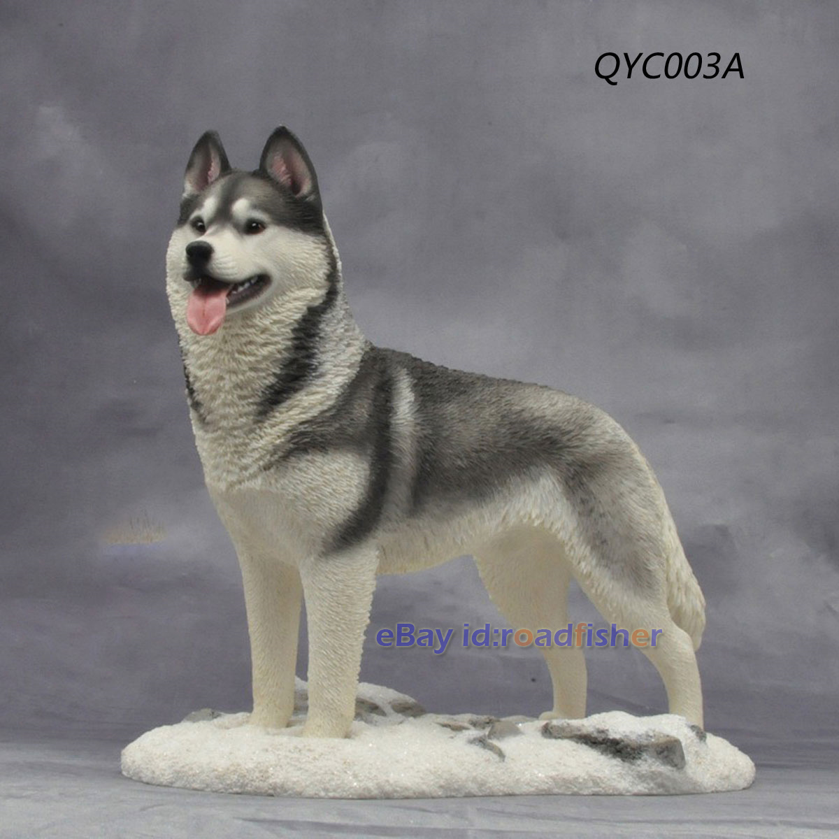 OUT THERE FOREVER 1/6 Modelo Husky Siberiano Animal Perro Coleccionista Decoración Pintado - Imagen 25 de 47