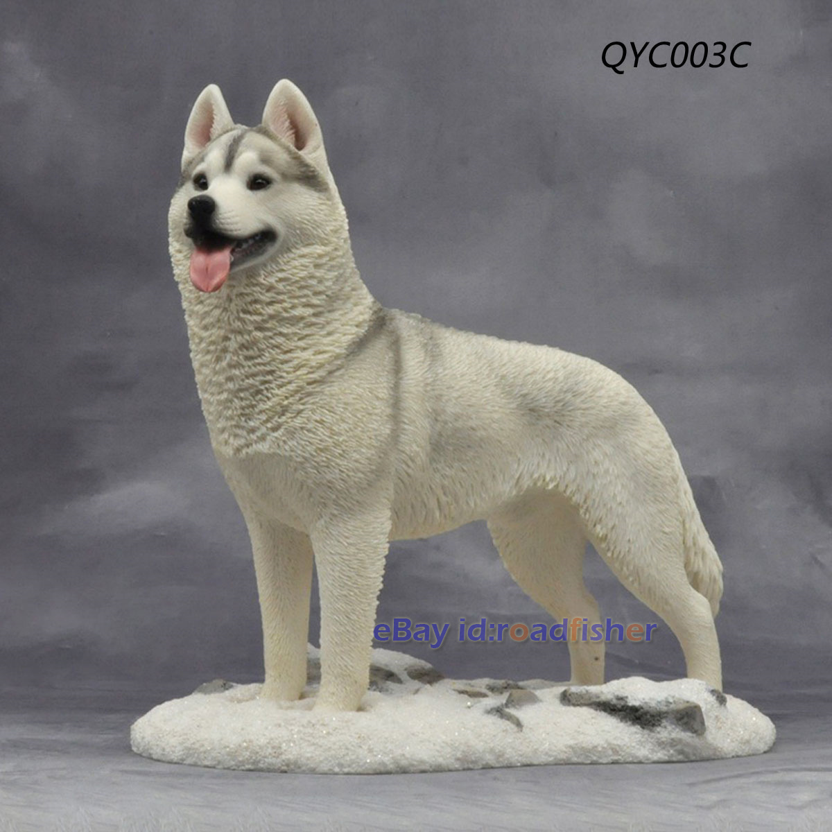 OUT THERE FOREVER 1/6 Modelo Husky Siberiano Animal Perro Coleccionista Decoración Pintado - Imagen 28 de 47