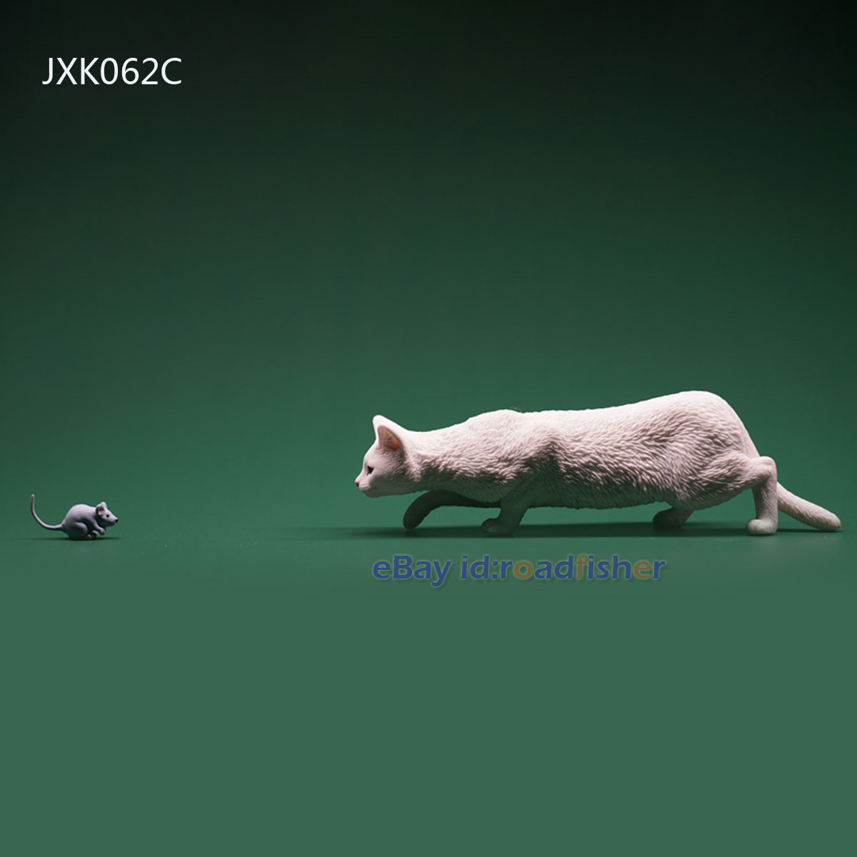 JXK 1/6 Jardín Chino Gato 2.0 Figura Felis Catus Modelo Coleccionista Decoración Pintada - Imagen 20 de 21