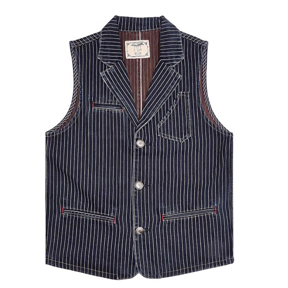 Ameri（アメリ）の「VEST LAYERED DENIM JACKET（テーラード