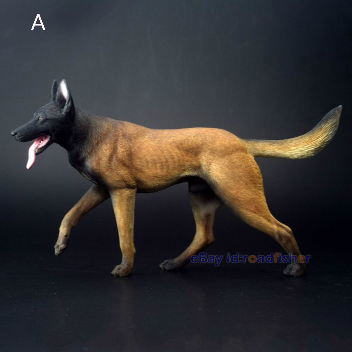 1/6 Perro de Trabajo Belga Malinois Figura Mascota Animal Modelo Decoración Pintado Niños Juguetes - Imagen 19 de 21