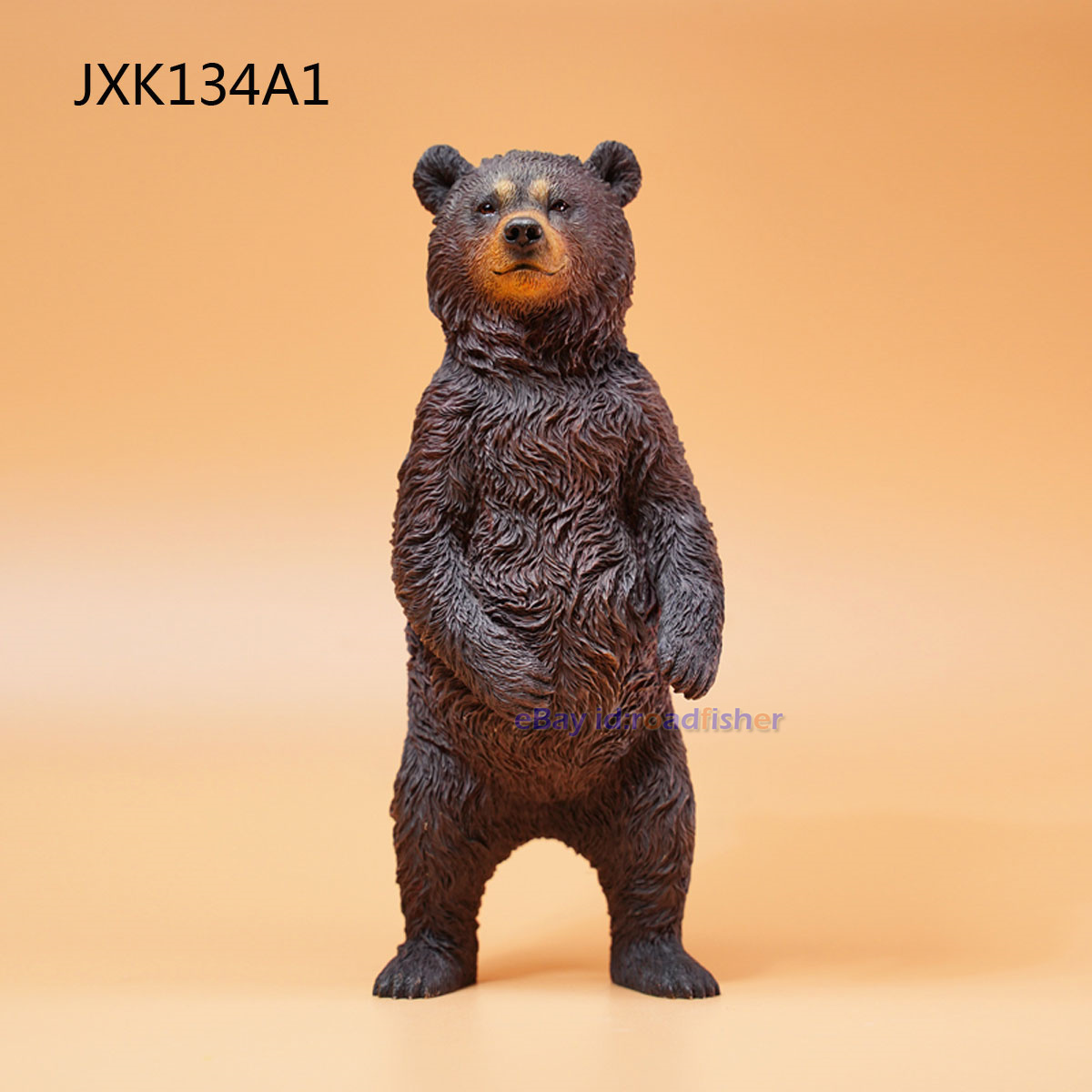 JXK 1/6 Pequeño Oso Marrón Modelo Animal Accesorio Divertido Decoración Niños Figura de Juguete - Imagen 24 de 29
