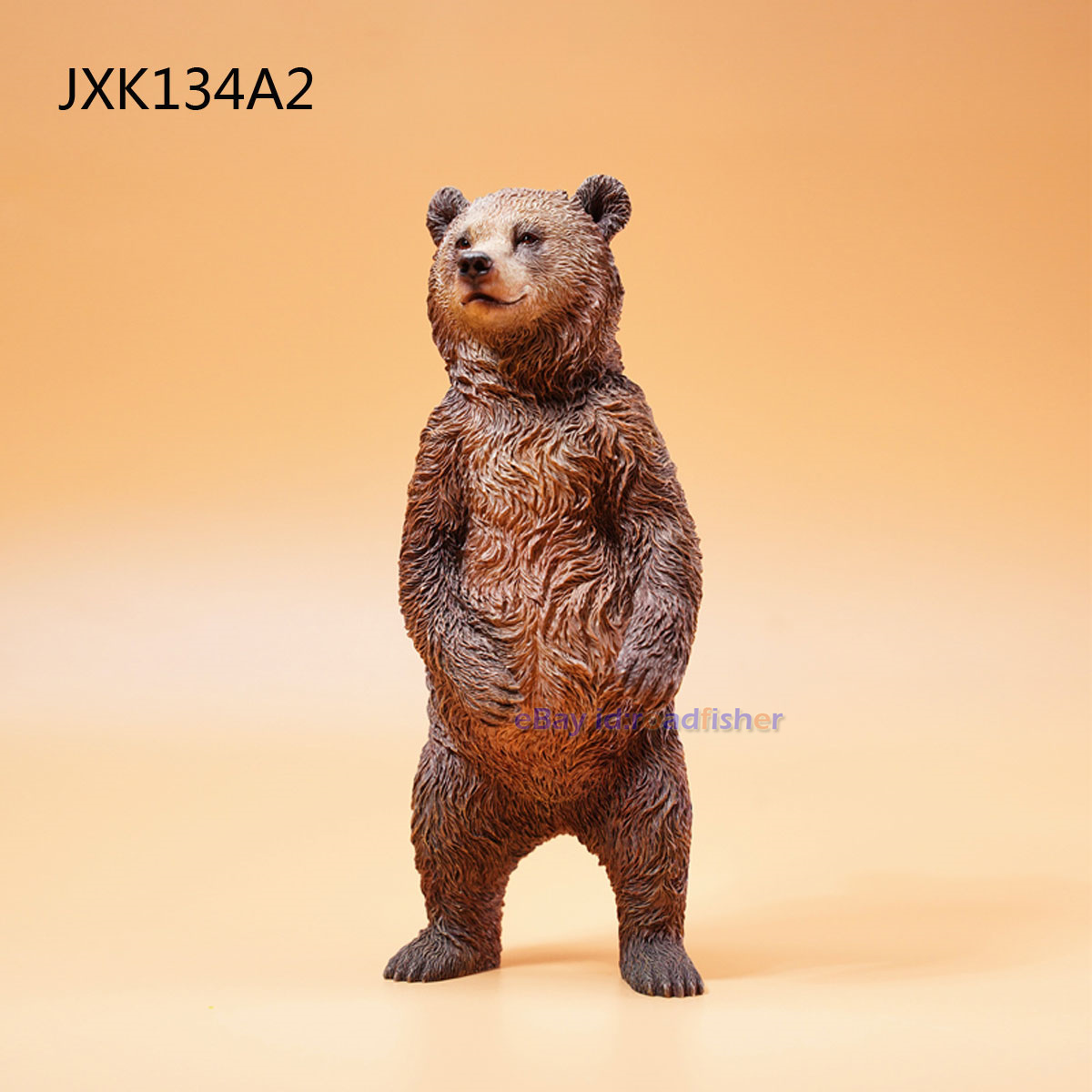 JXK 1/6 Pequeño Oso Marrón Modelo Animal Accesorio Divertido Decoración Niños Figura de Juguete - Imagen 25 de 29