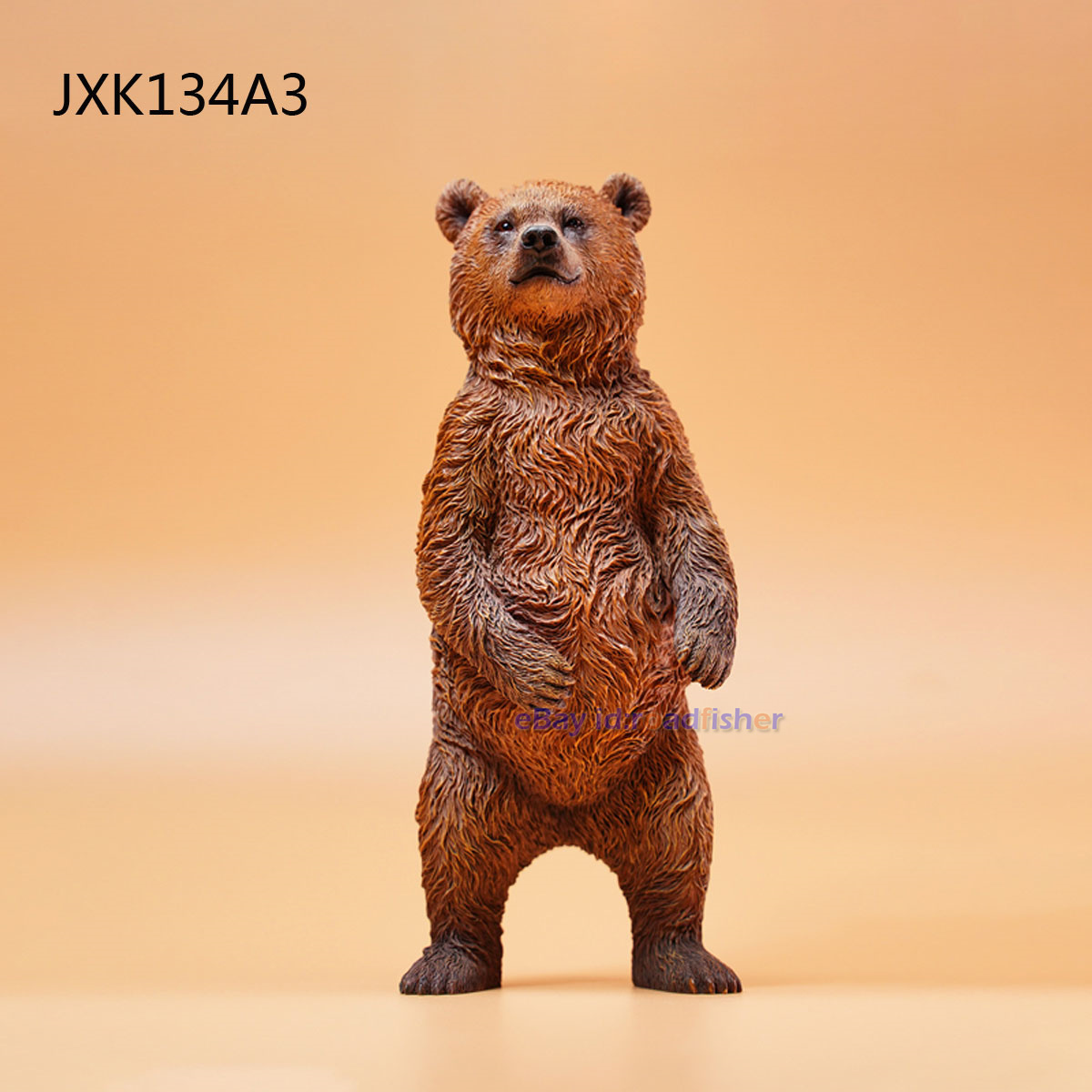 JXK 1/6 Pequeño Oso Marrón Modelo Animal Accesorio Divertido Decoración Niños Figura de Juguete - Imagen 26 de 29