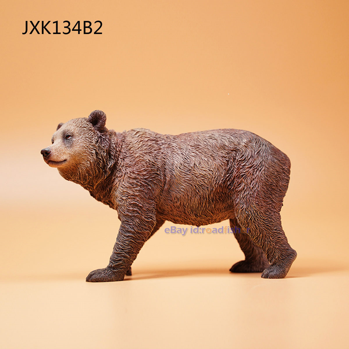 JXK 1/6 Pequeño Oso Marrón Modelo Animal Accesorio Divertido Decoración Niños Figura de Juguete - Imagen 28 de 29