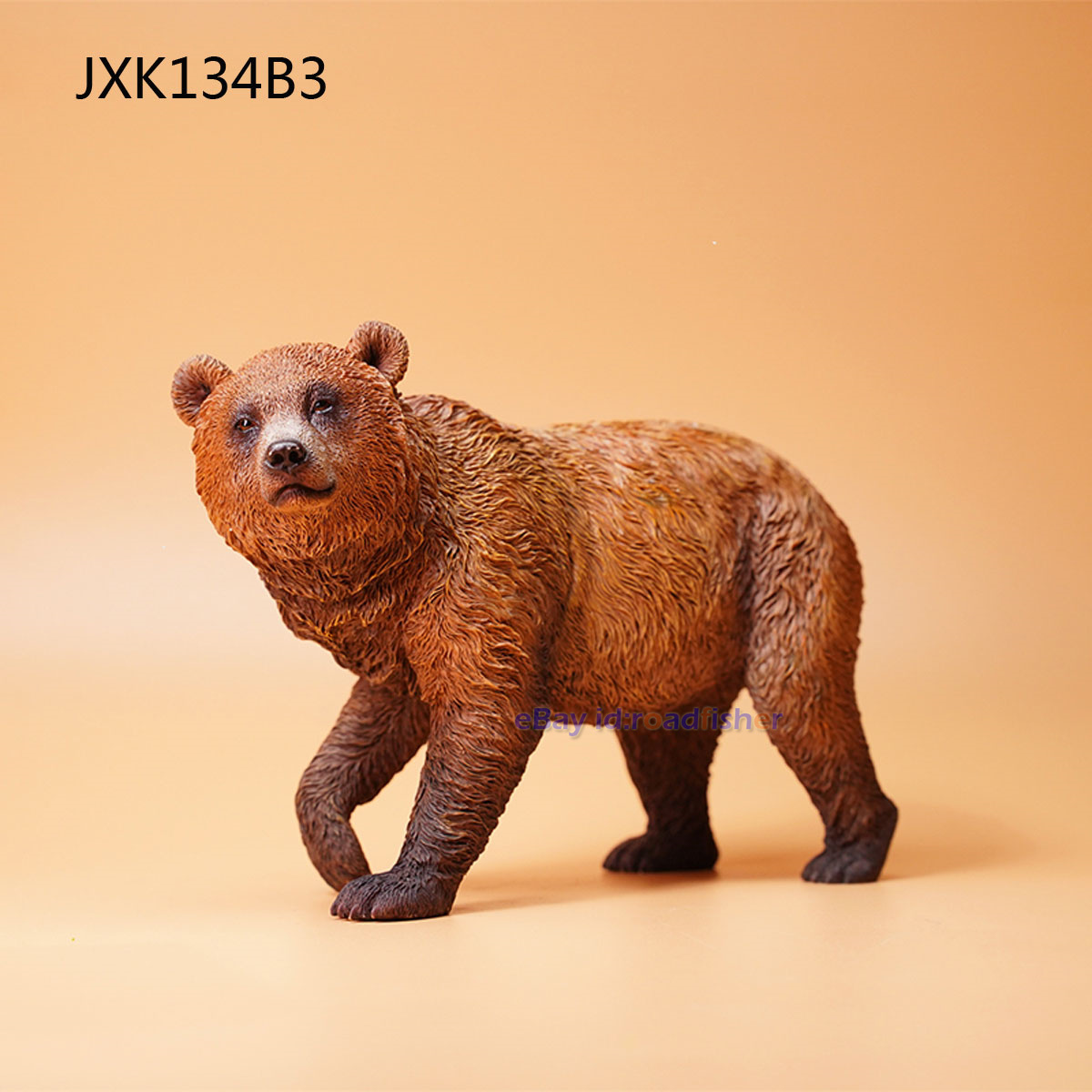 JXK 1/6 Pequeño Oso Marrón Modelo Animal Accesorio Divertido Decoración Niños Figura de Juguete - Imagen 29 de 29