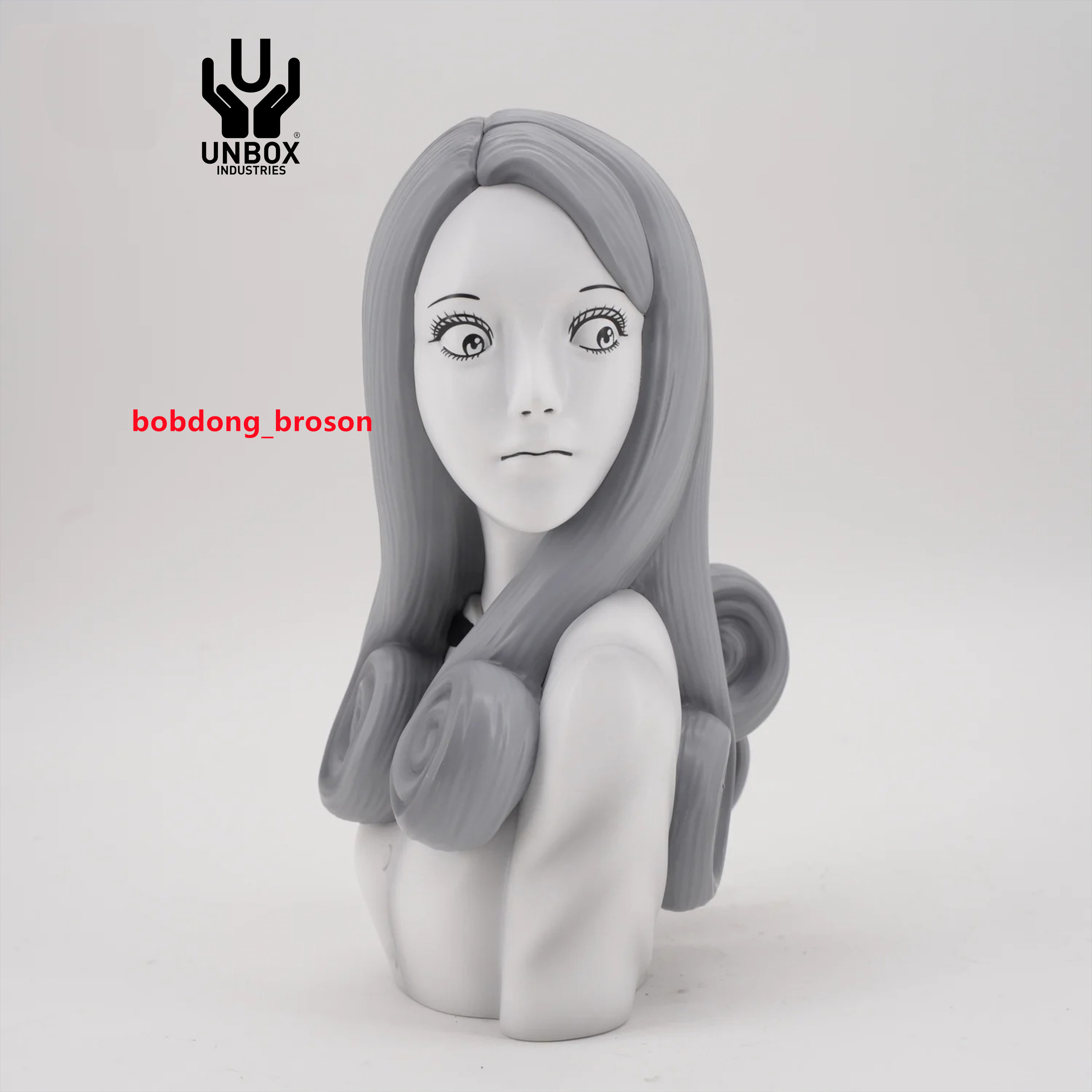 UNBOX Figura de Diseñador Azami Kurotani Kirie Goshima Junji Ito VINILO SUAVE Sofubi