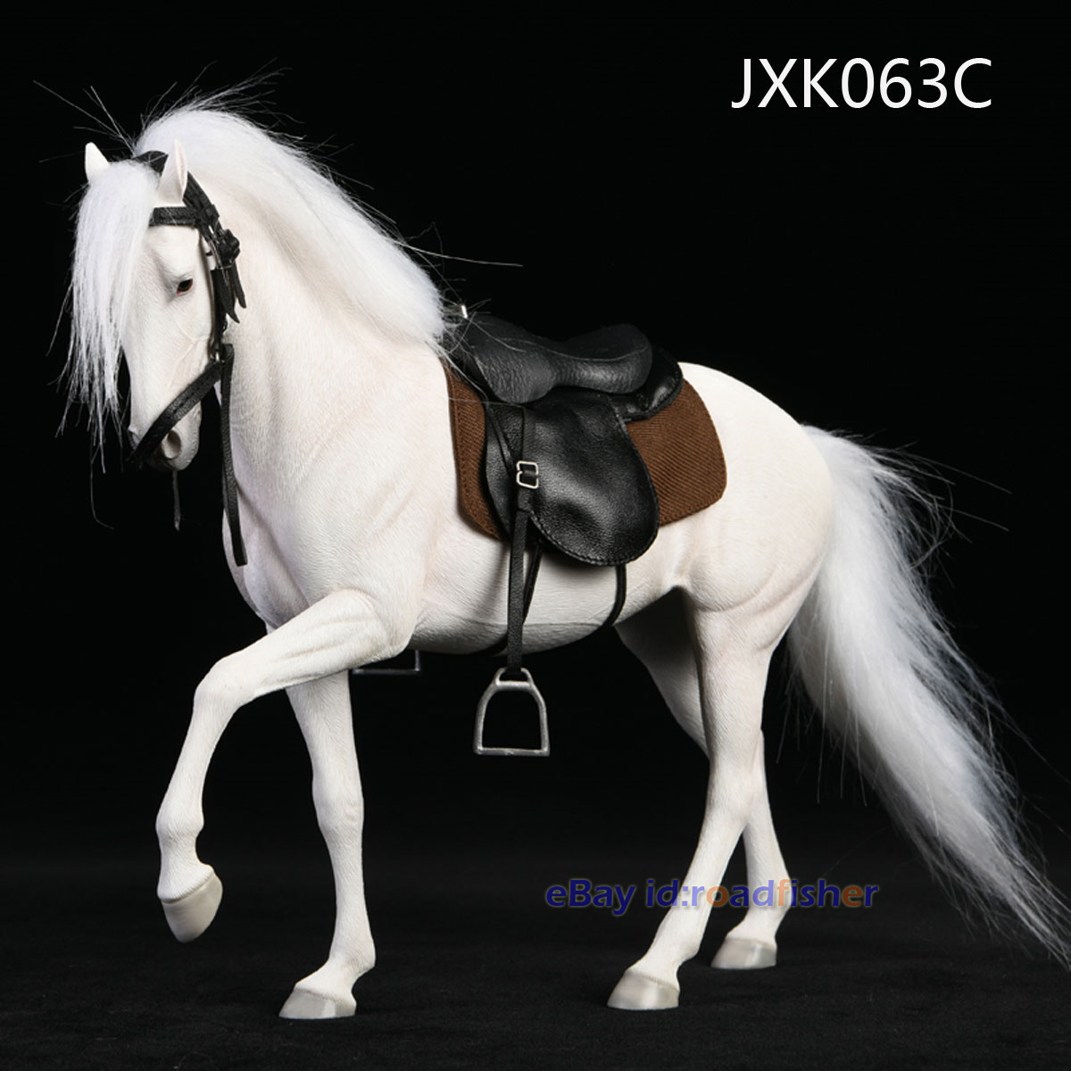 JXK 1/12 Ili Caballos Figura Animal Équidos Modelo Coleccionista Figura Decoración Niños Juguete - Imagen 24 de 27