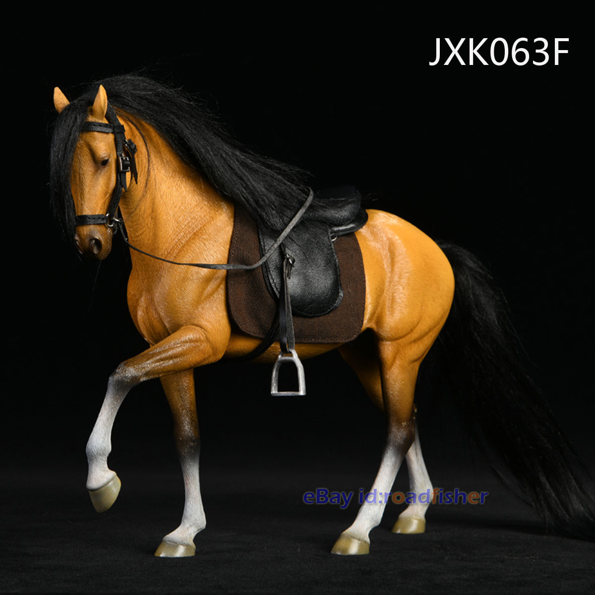 JXK 1/12 Ili Caballos Figura Animal Équidos Modelo Coleccionista Figura Decoración Niños Juguete - Imagen 27 de 27
