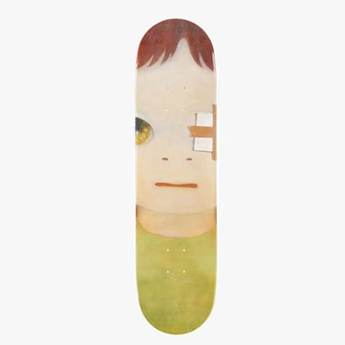 Yoshitomo Nara Skateboard Maple Board Home Wall Decor Untitled Dots Flying Dob - Picture 3 of 17