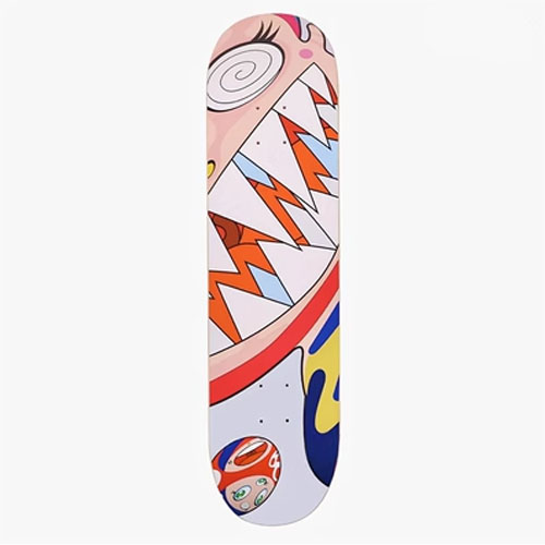 Yoshitomo Nara Skateboard Maple Board Home Wall Decor Untitled Dots Flying Dob - Picture 12 of 17
